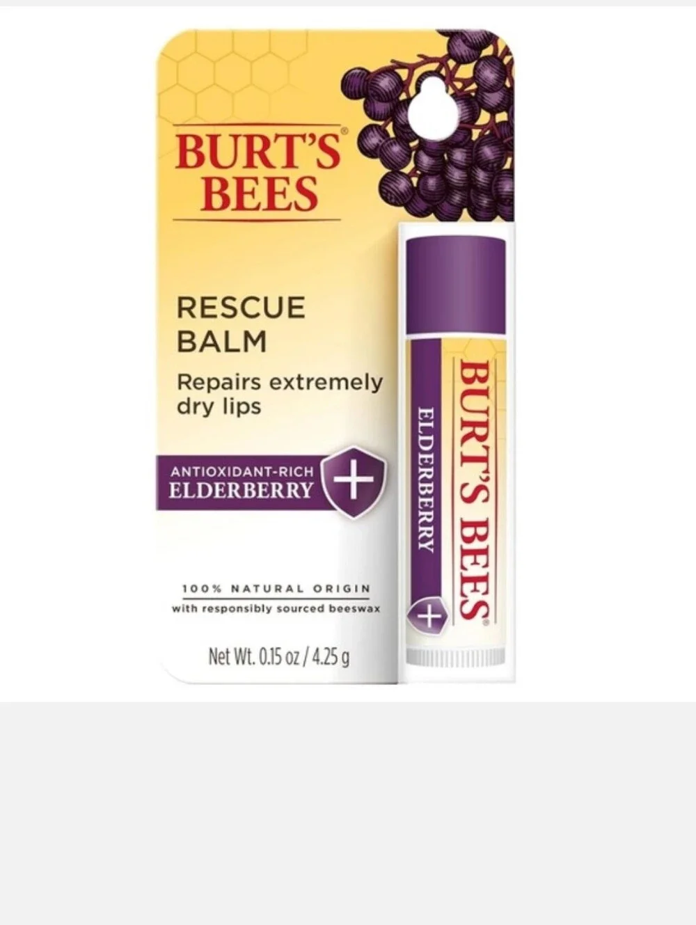 BURTS BEES - Elderberry Rescue Balm